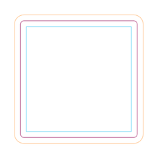 Coaster Print Area Example